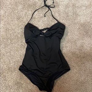 Madewell one piece swim suit black size 6